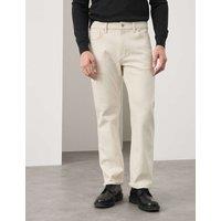 Autograph Straight Fit Japanese Selvedge Jeans Ecru