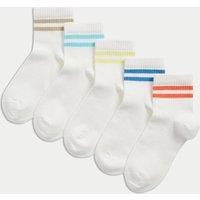 5pk Cotton Rich Sports Socks
