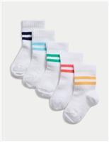5 Pack Cotton Rich Baby Socks (0-3 Yrs)