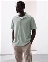 Cuban Collar Ottoman Revere Shirt