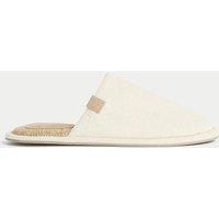 Linen Rich Mule Slippers