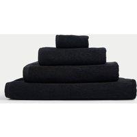 M&S Ultra Dry Pure Cotton Towel Black