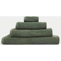 M&S Ultra Dry Pure Cotton Towel Forest Green