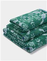 Pure Cotton Parrot Towel
