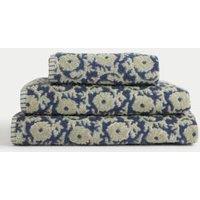 Pure Cotton Silhouette Floral Towel