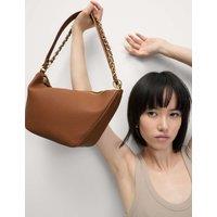 Chain Detail Shoulder Bag