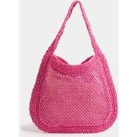 Woven Top Handle Shopper