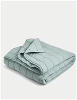Cotton Rich Quilted Throw
