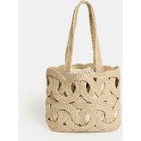 Straw Woven Tote Bag