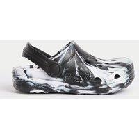 M&S Kids' Clogs (4 Small - 7 Large) Black Mix