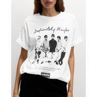 Pure Cotton Oasis Graphic Oversized T-Shirt