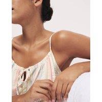 Cotton Rich Seersucker Striped Chemise