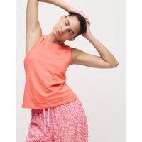 Pure Cotton Cool Comfort Pyjama Vest Top