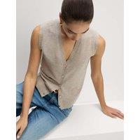 Pure Merino Wool Knitted Waistcoat