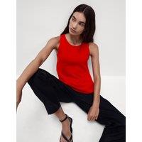 Crew Neck Knitted Vest