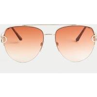 Ombre Aviator Sunglasses