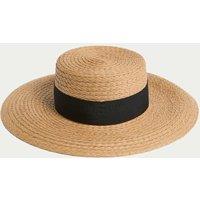 Straw Boater Hat