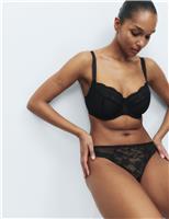 Jasmine Lace Wired Balcony Bra (F-H)