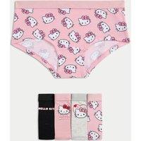 5pk Cotton Rich Hello Kitty Shorts (5-16 Yrs)