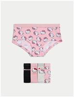 5 Pack Cotton Rich Hello Kitty Shorts (5-16 Yrs)