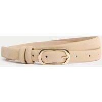Suede Slim Jeans Belt
