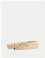 Suede Slim Jeans Belt