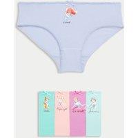 5pk Disney Princess Knickers (2-8 Yrs)