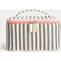 Striped Cosmetic Case