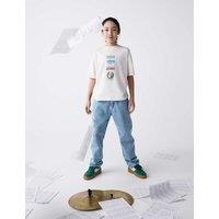 Pure Cotton Motor Racing Graphic T-Shirt (6-16 Yrs)