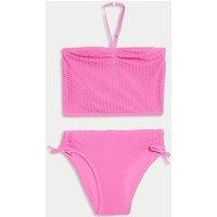 2pc Frill Textured Bikini (6-16 Yrs)