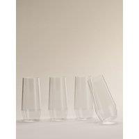 Set of 4 Angular Picnic Hi Ball Glasses
