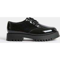 M&S Kids' Leather School Shoes (13 Small - 7 Large) Black
