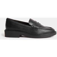 Kids Leather Loafer School Shoes (13 Small - 7 Large)