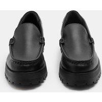 M&S Kids' Leather School Shoes (13 Small - 7 Large) Black