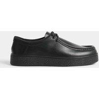 M&S Kids' Leather School Shoes (13 Small - 9 Large) Black