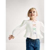 Pure Cotton Bow Top (2-16 Yrs)