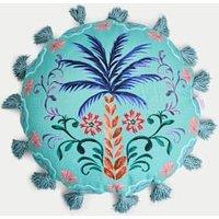 Set of 2 Palm Round Outdoor Cushions