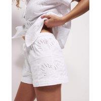 Pure Cotton Jersey Embroidered Shortie Set