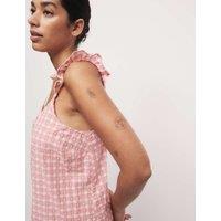 Pure Cotton Gingham Chemise
