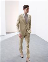 Tailored Fit Linen Rich Jacket