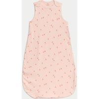 Pure Cotton Peach 1.0 Tog Sleeping Bag (0-36 Mths)