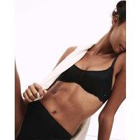 B by Boutique Hanna Glossie Wired Scoop Bra (A-E) Black