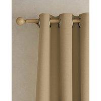 Brushed Eyelet Blackout Thermal Curtains