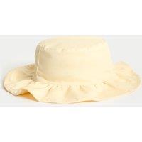 Kids Pure Cotton Frill Sun Hat (0-3 Yrs)