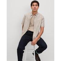 M&S Ultimate Pure Cotton Oxford Shirt Neutral