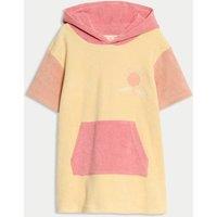 Pure Cotton Colourblock Poncho (2-8 Yrs)