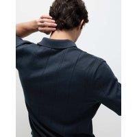 Pure Cotton Relaxed Fit Stich Polo