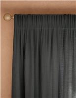 Sheer Slot Top Curtains