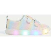 Kids Light Up Riptape Trainers (4 Small-2 Large)