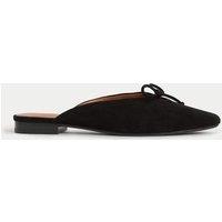Suede Slip On Flat Ballet Pumps